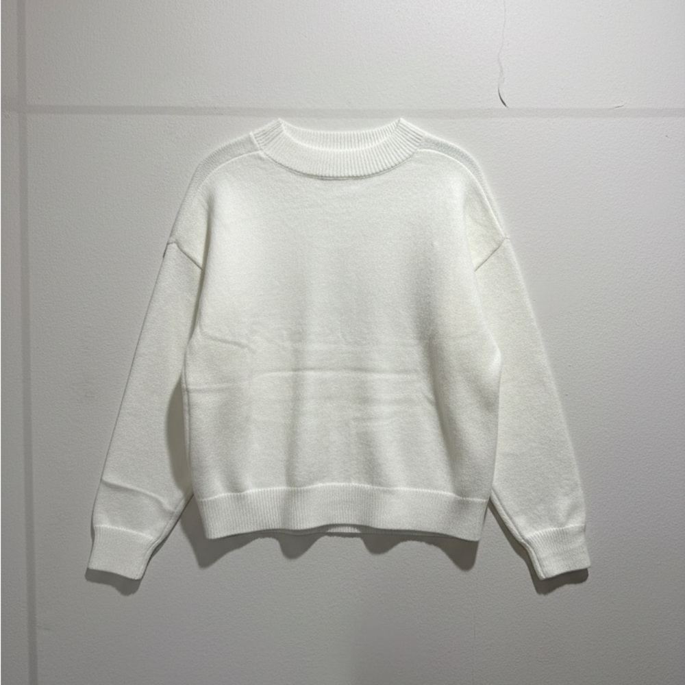 White Sweater with Red Lettering - Picture 2 of 2